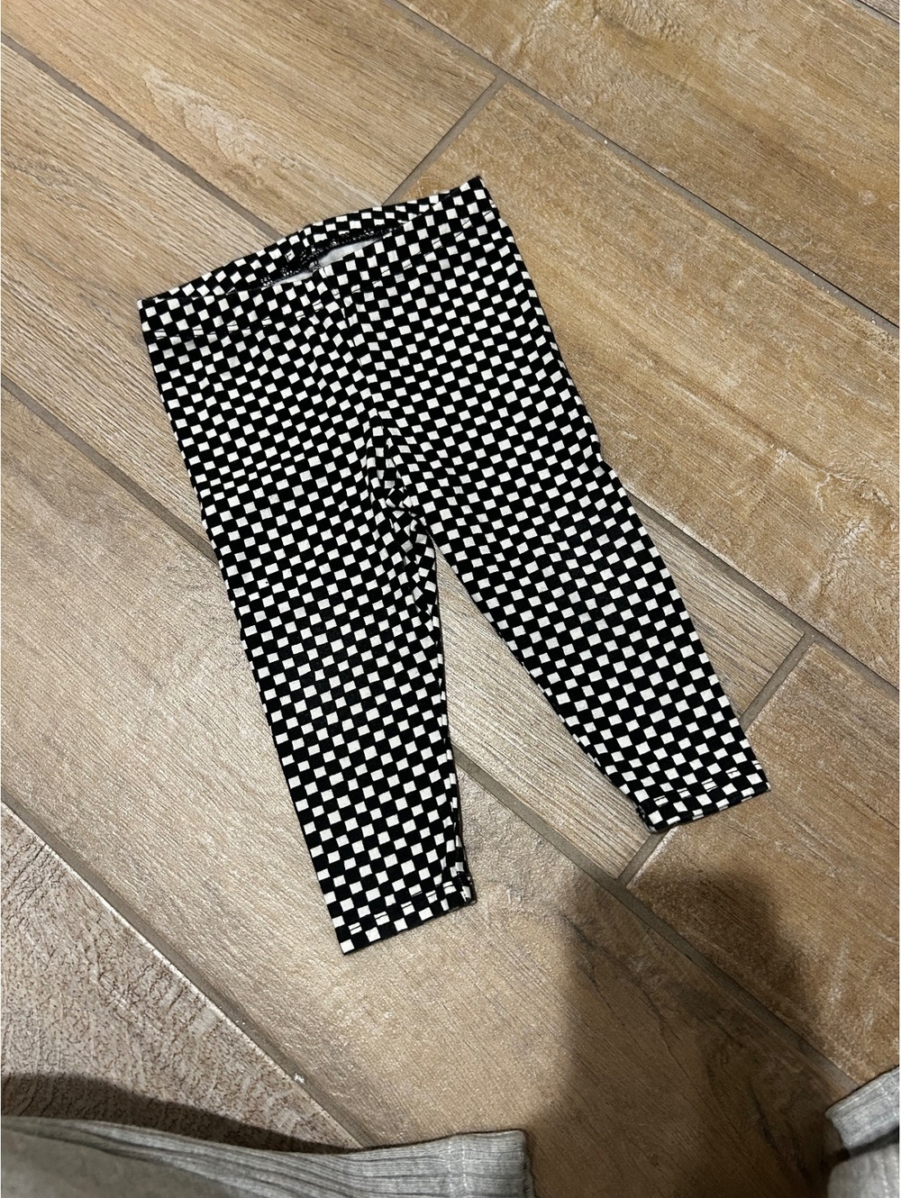 Checkered leggings - 12M